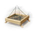Hanging Platform Feeder in Tan