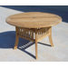 Teakwood Curved Leg Dining Table