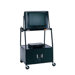 48" High Wide Body TV Cart for 30" TV Monitor with Cabinet