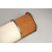 Palette Flex Media Organic Modern Swatch Insert in Natural Grasscloth for ADA Vanity Light
