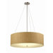 Organic Modern Taylor Pendant Shade in Natural Grasscloth