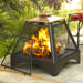 Copper Pagoda Fireplace