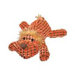 14" Waffle Wags Plush Lion in Orange