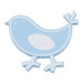 Mini Glitter Bird