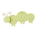 Wooden Glitter Caterpillar