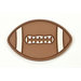 Large Football in Brown and White (No Glitter)