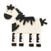 Zebra in Black and White (No Glitter)