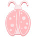 Mini Glitter Ladybug