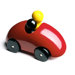 Streamliner Rally Car in Red