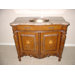 40" Brass Sink Bathroom Vanity in Brown