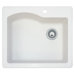 Drop-In Single Bowl Kitchen Sink in Espresso