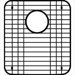 12" x 14" White Wire Kitchen Sink Rack