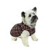 Tweed Dog Coat in Pink and Brown