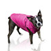 Puffy Dog Coat in Raspberry