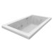 Tetsu 72" Combo Massage Bath Tub with 2 Lights