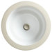 Marquee Round Large Undermount Bathroom Sink