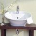 Crescendo Bathroom Vessel Sink in White