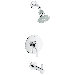 Concetto Pressure Balance Valve Bathroom Combination