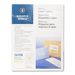 Mailing Labels,Return Address,Laser,1/2"x1-3/4",8000 per Pack,White