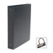 Round Ring Binder, w/ Pockets, 1-1/2", Black