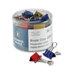 Binder Clips, Small 3/4"W, 3/8" Capacity, 36 per Pack, Assorted