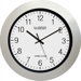 14" Atomic Wall Clock in White Pearl