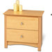 Sonoma 2 Drawer Nightstand