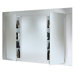 Specialty Illusion Single Recessed Cabinet in White Baked Enamel