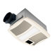 110 CFM Bathroom Fan with Heater and Light
