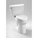 Drake 2 Piece Eco Elongated Ada Toilet with Right Hand Trip Lever in Cotton
