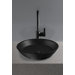 Waza Noir Cast Iron Vessel Bathroom Sink