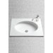 Curva Self Rimming Bathroom Sink