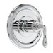 Classic 0.5" Thermo Valve and Trim with Straight Metal Lever Handle