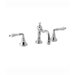 Victorian Widespread Bathroom Faucet with Double Porcelain Lever Handles
