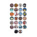 A-Z Coaster (Set of 26)