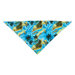 Aloha Dog Bandana in Blue