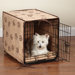 Proselect Pawprint 2 Pieces Dog Crate Cover and Bed Set
