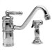 940 Series Single Handle Widespread Kitchen Faucet with Pull-Out Spray