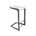 Laso Barstool with Leather Seat