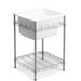 Latitude Utility Sink with Stand in White