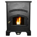 King Pellet Burner with Ignitor, 140 lbs Hopper