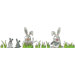 Ludo Rabbits Wall Decal