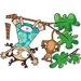Ludo Lou and Kiki Wall Decal