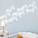 Piccolo Herd of Zebras Wall Sticker