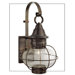 New Vidalia Onion One Light Large Outdoor Wall Mount Lantern