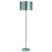 Pure One Light Floor Lamp in Metallic Silver
