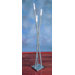 Cavelleto Three Light Floor Lamp in Brushed Aluminum