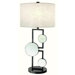 Spumante One Light Table Lamp in Weathered Slate