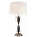 Sinatra II Two Light Table Lamp in Espresso