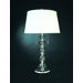 Palla Two Light Table Lamp in Polished Chrome